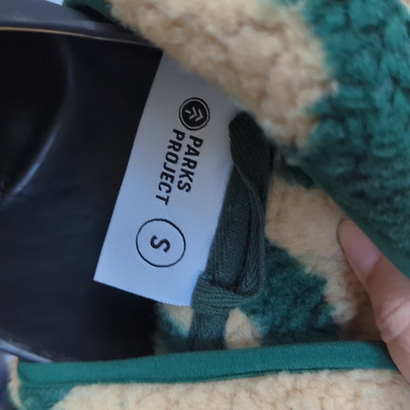 🍋 ✨ NWT Yellowstone Geysers Trail High Pile Fleece By Parks Project Size S - Picture 8 of 8